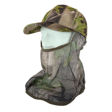 Cap Camouflage mit Gesichtstarnung