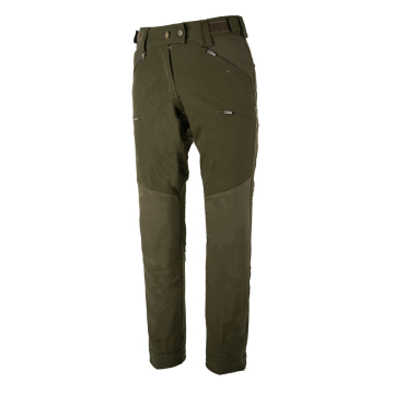 Pinewood Damen-Hose Brenton Dunkeloliv/Suedebraun