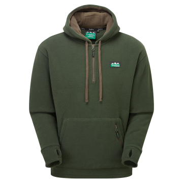 Ridgeline Ballistic Fleece-Hoodie Olive