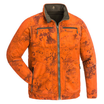 Pinewood Fleecejacke Red Deer Camo Strata Blaze