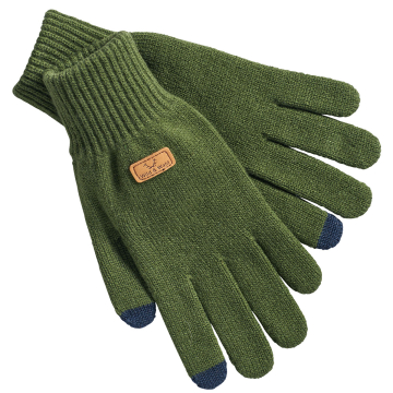 Wild & Wald Fingerhandschuh Sok Oliv