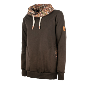 Camokönigin Lieblingshoody Damen Braun