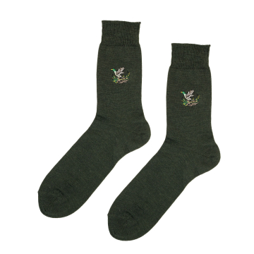 Socken mit Enten-Motiv