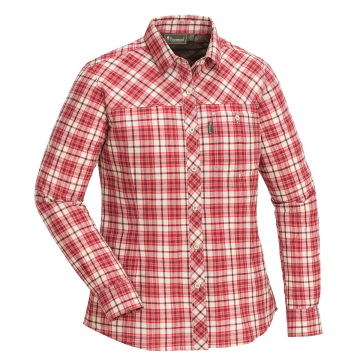 Pinewood Damen Bluse Cumbria Raspberry Rot (Anti-Insect)
