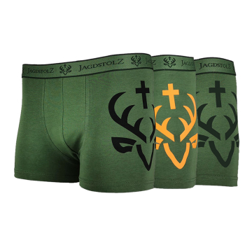 Jagdstolz Essentials Herren Boxershorts (3er Pack)