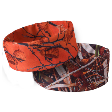 Sparset - Camokönig - Multituch / Schlauchschal - 3D Camouflage Schilf/Orange