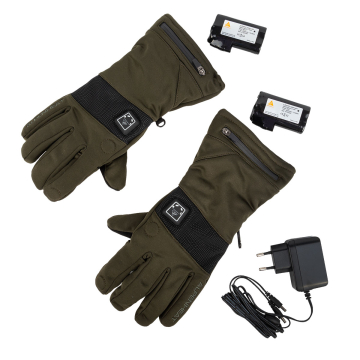 Alpenheat Beheizbare Handschuhe "Fire Hunting" AG21 grün