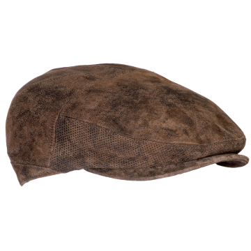 AKAH Flatcap Herren Leder
