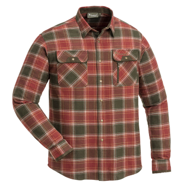 Pinewood Herren-Hemd Prestwick Exklusive Copper/Braun