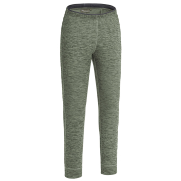 Pinewood Abisko Midlayer Damen-Unterhose Dunkelgrün-Meliert