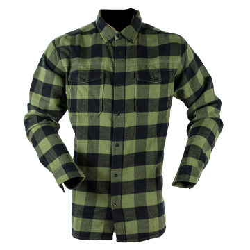 Ridgeline Herren-Shirt Checked Grün-Kariert