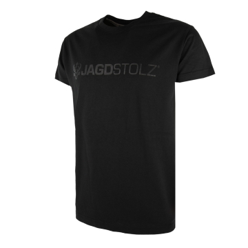 Jagdstolz T-Shirt FULL BLACK Logo Black