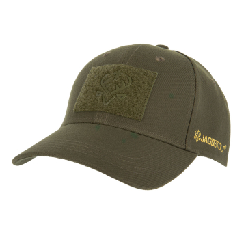 Jagdstolz Cap mit Patch Applikation grün