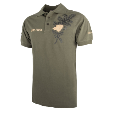 Wild und Hund Edition: Keilernadel Poloshirt