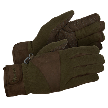 Pinewood Smaland Hunter Extreme Fleece Handschuhe Jagdbraun/Suedebraun
