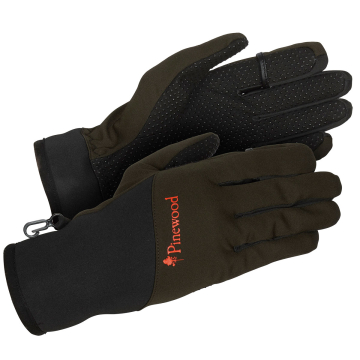 Pinewood Hunters Neopren Handschuhe Moosgrün/Schwarz