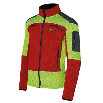 PSS X-treme Arctic Faserstrickjacke rot/gelb