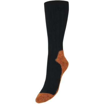 HH Bio Socke Lang Orange/Schwarz