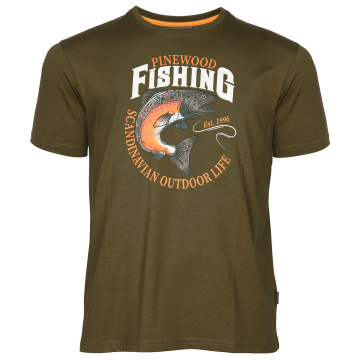 Pinewood Fish T-Shirt Grün