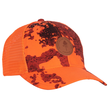 Pinewood Hunters Mesh Cap Strata Blaze/Moosgrün
