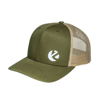 ZECK Kappe Curved-Brim Trucker Green