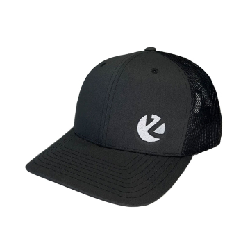 ZECK Kappe Curved-Brim Trucker Grey Z