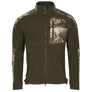 Pinewood Smaland Hunters Camou Herren-Fleecejacke Jagdbraun/Strata