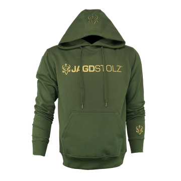 Jagdstolz Hoodie Oliv "Golden Summer" Logo (Limited Edition)