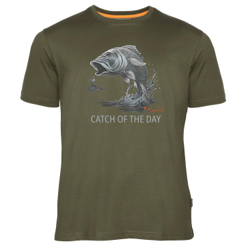 Pinewood Fish T-Shirt Oliv