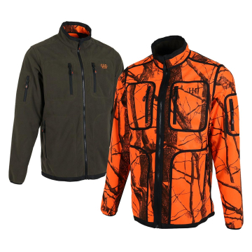 HH Wendbare Fleecejacke Camo Blaze