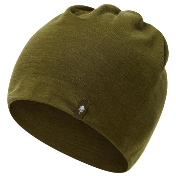 Pinewood Merino Wool Beanie Olivgrün