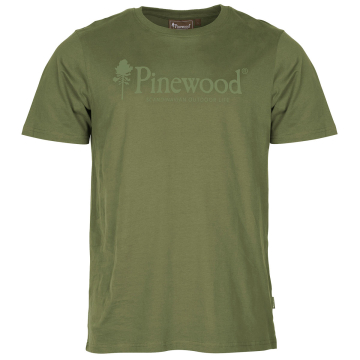 Pinewood Outdoor Life T-Shirt  Herren Kiefergrün
