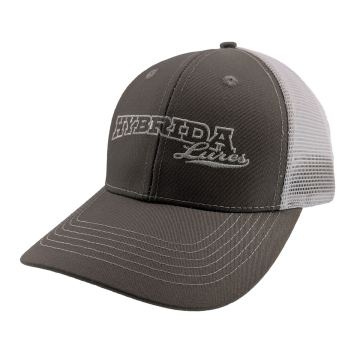 Hybrida Basecap Grau-Weiß