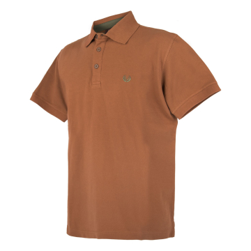 KEYLER Poloshirt Herren Mittelbraun