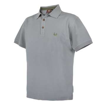 KEYLER Poloshirt Herren Hellgrau