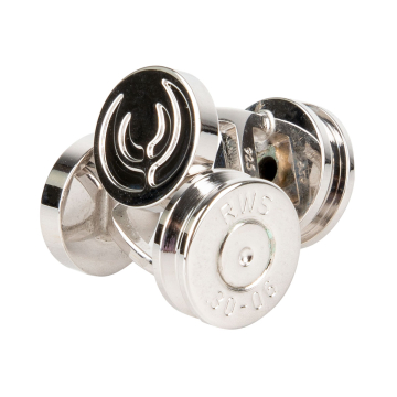 KEYLER Manschettenknöpfe Silber/Rodiniert
