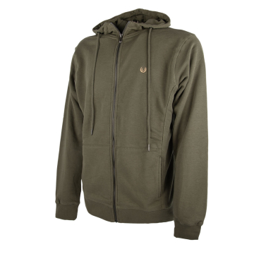 KEYLER Hoodie Sweatjacke Oliv
