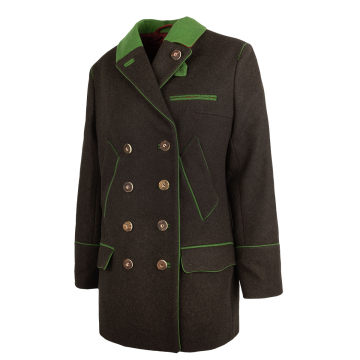 KEYLER Damen Schladminger Gamsstein dunkelbraun + kleegrün Gr. 40