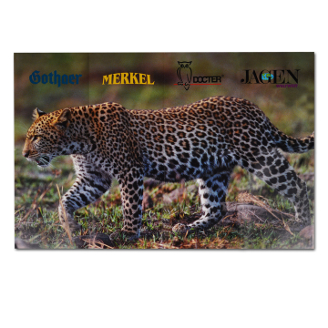 JAGEN WELTWEIT Edition: Anschuss-Scheibe Leopard