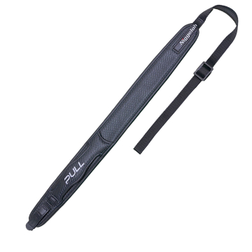 Niggeloh Gewehrgurt Pull Leder Carbon mit Schnellverschlüssen