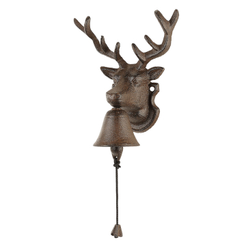 Glockengong Hirsch aus Gusseisen