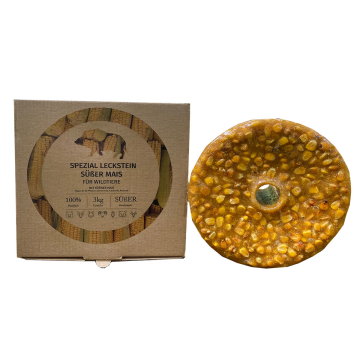 Wildlutscher Spezial Leckstein Süßer Mais 3 kg