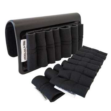 Bearproof Precision Schafterhöhung Schwarz mit Patronenhalter
