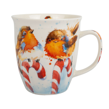 Becher/Tasse Rotkehlchenparade
