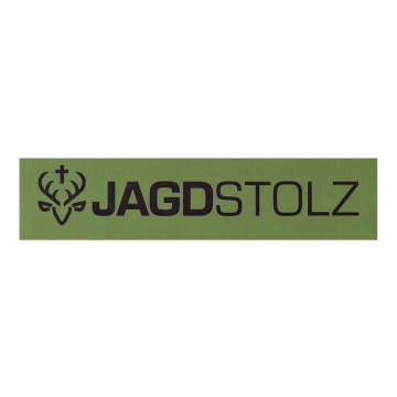 Jagdstolz Bumper Sticker Logo Schwarz