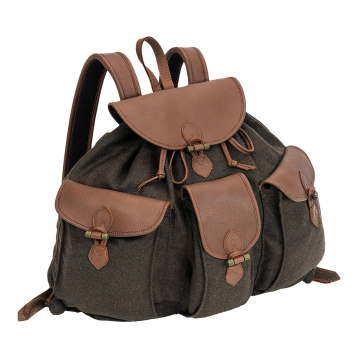 AKAH Rucksack "Loden de Luxe" mit Elch-Leder