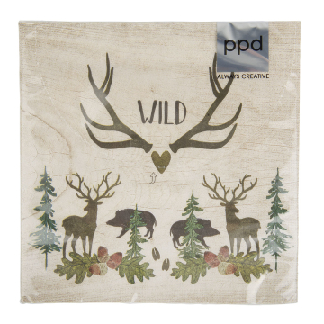 PPD Servietten Wild Napkin