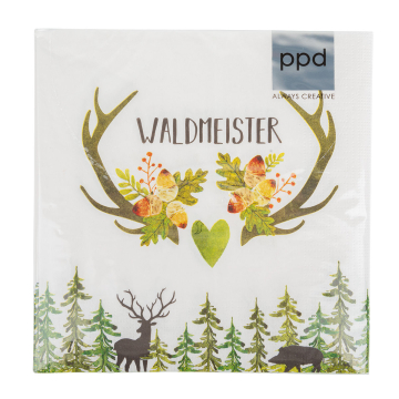 PPD Servietten Waldmeister