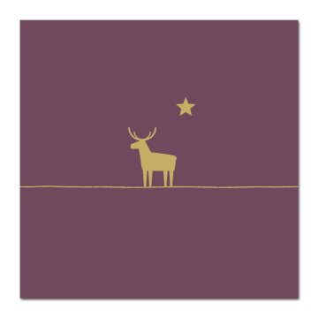 PPD Servietten Pure Deer mauve