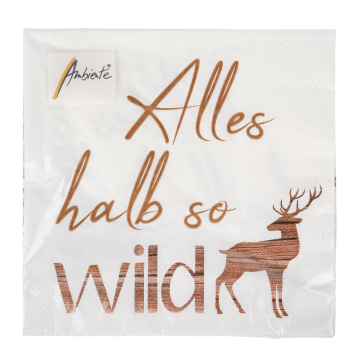 Ambiente Servietten Alles halb so Wild